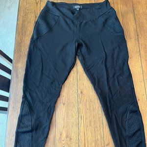 Black Pull-on Leggings from The Limited